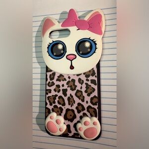 Like new Leopard Kitty iPhone 7plus/8plus Case